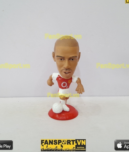 Tượng Thierry Henry 14 Arsenal 2002-2003-2004 home pocket sport kodoto