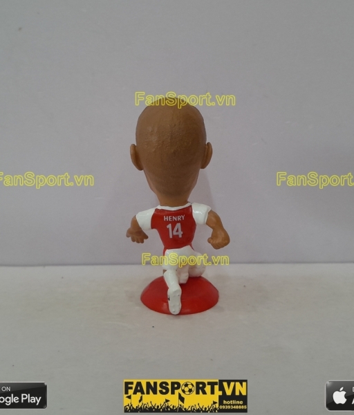Tượng Thierry Henry 14 Arsenal 2002-2003-2004 home pocket sport kodoto