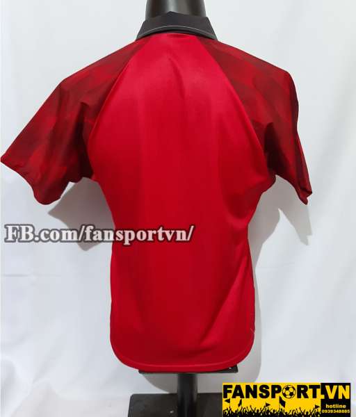 Áo đấu Manchester United 1996-1997-1998 home shirt jersey red