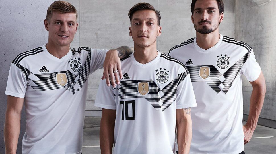 Áo đấu Germany 2018-2019 home shirt jersey white