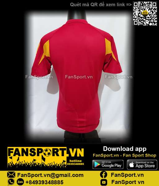 Áo đấu Spain 2003-2004-2005 home shirt jersey red 600179 Adidas