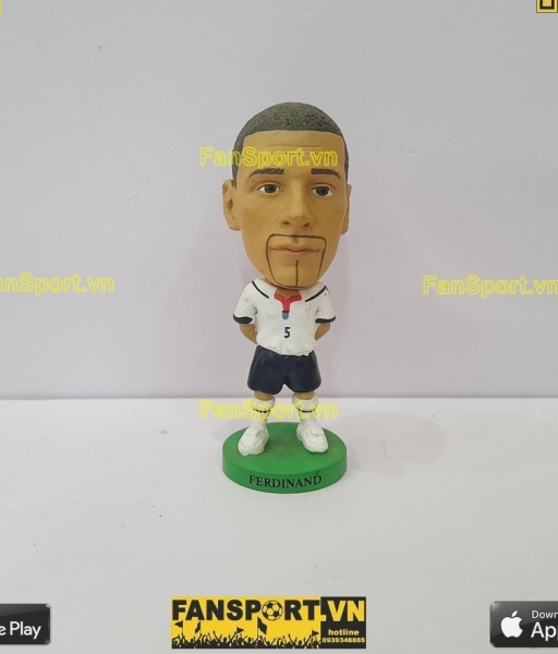 Tượng Rio Ferdinand England 2003-2004-2005 home fan favorites FF090