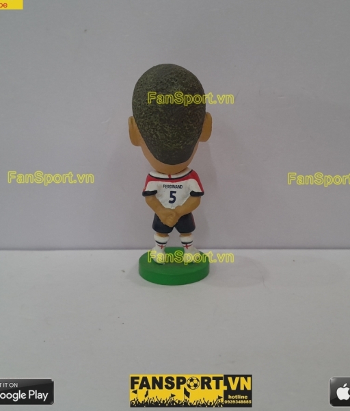 Tượng Rio Ferdinand England 2003-2004-2005 home fan favorites FF090