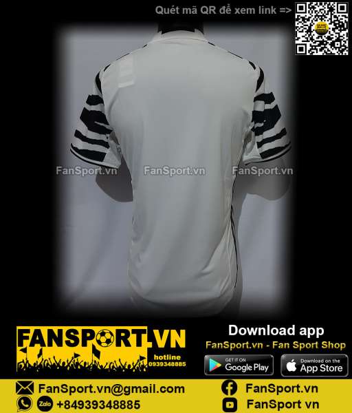 Áo đấu Juventus 2016-2017 third shirt jersey white AP8906 Adidas BNWT