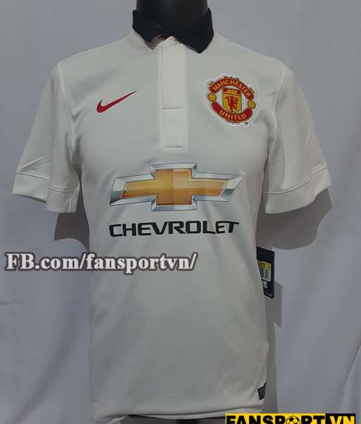 Áo đấu Manchester United 2014-2015 away shirt jersey white 611032 Nike