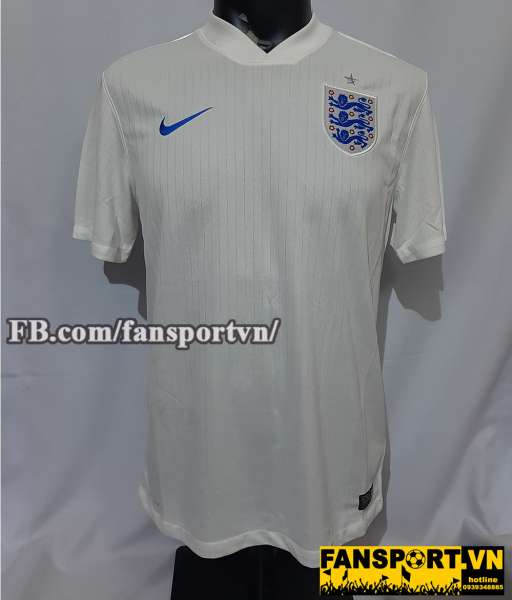 Áo đấu England 2014-2016 home shirt jersey white