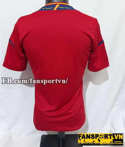 Áo đấu Spain 2012-2013 home shirt jersey red