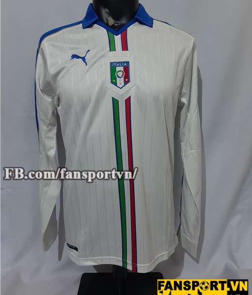 Áo đấu Italy 2016-2017 away shirt jersey white