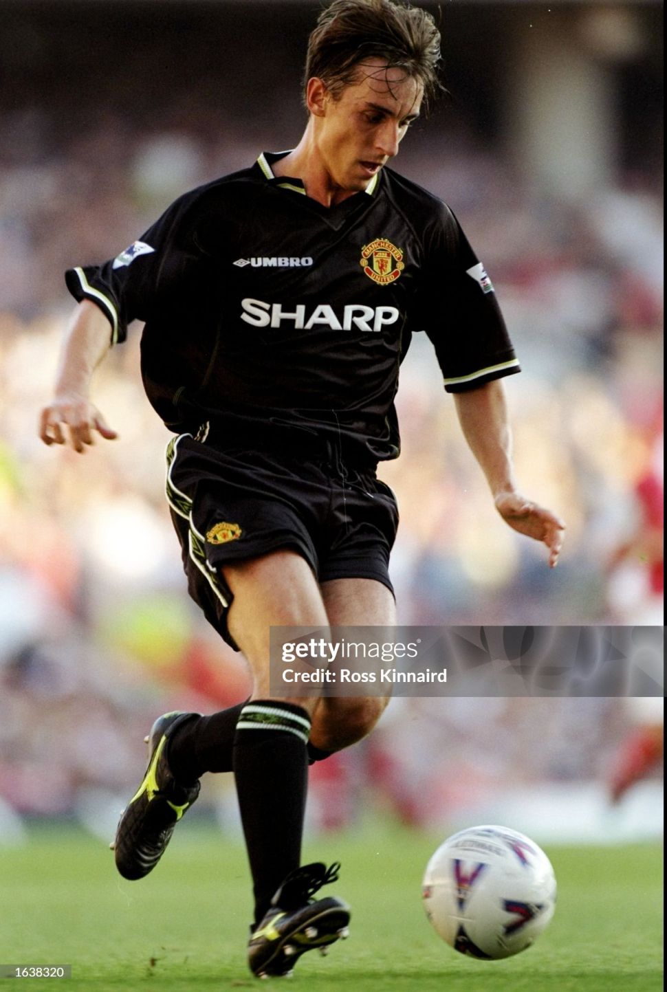 Áo đấu Manchester United 1998-1999 third shirt jersey black Umbro