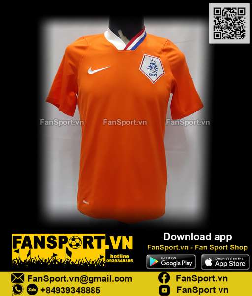 Áo Netherlands 2008-2009-2010 home shirt jersey Holland 265674 Nike