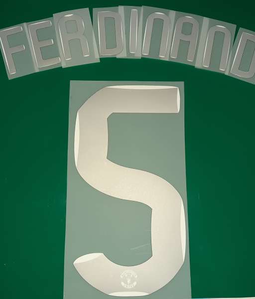 Font Ferdinand #5 Manchester United 2007-2008 Champion League home