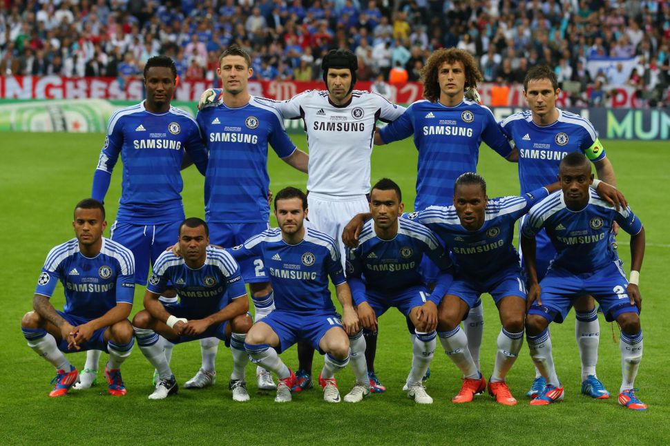 Áo đấu Chelsea Champion League Final 2012 home shirt jersey blue 2011