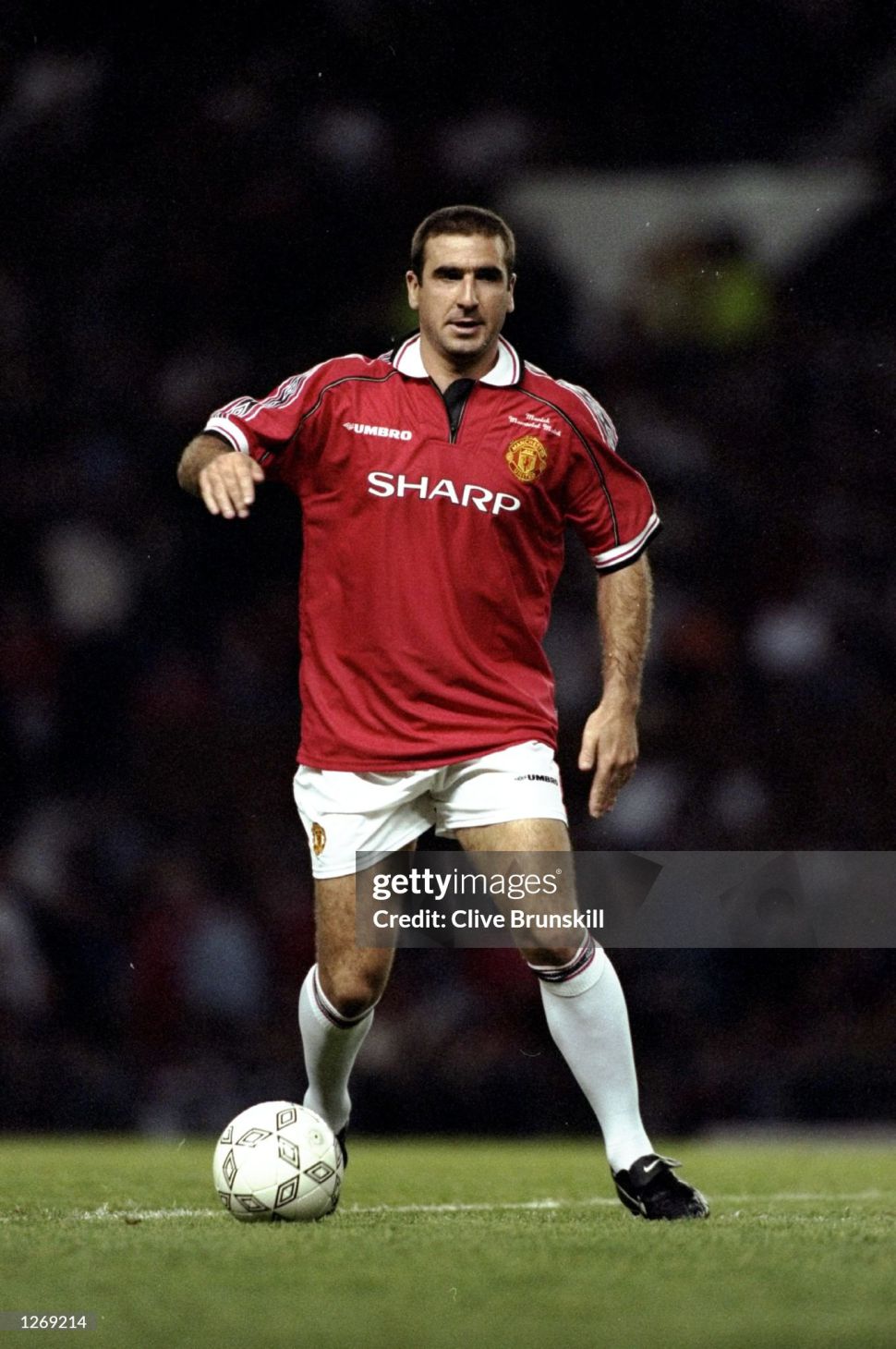 Áo đấu Manchester United Testimonial Munich 1998 Cantona shirt jersey