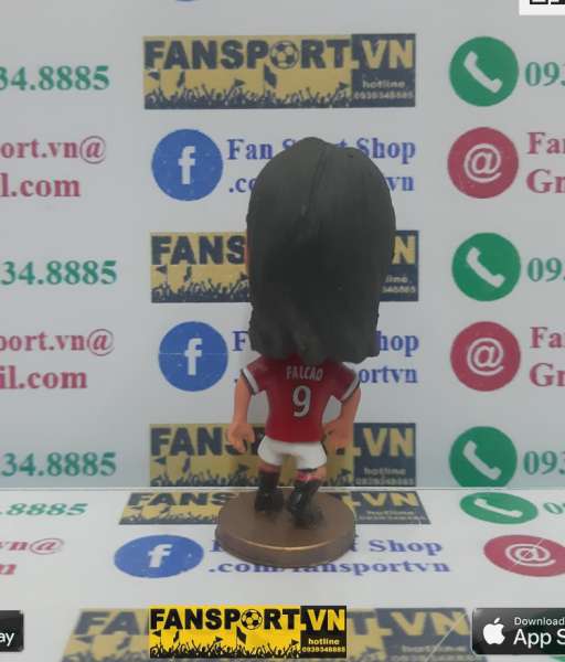Tượng Radamel Falcao 9 Manchester United 2014-2015 home red kodoto
