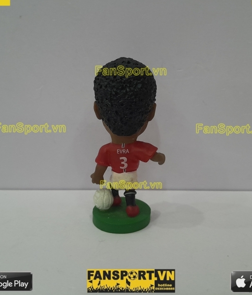 Tượng Evra 3 Manchester United 2007-2008-2009 home corinthian PRO1639