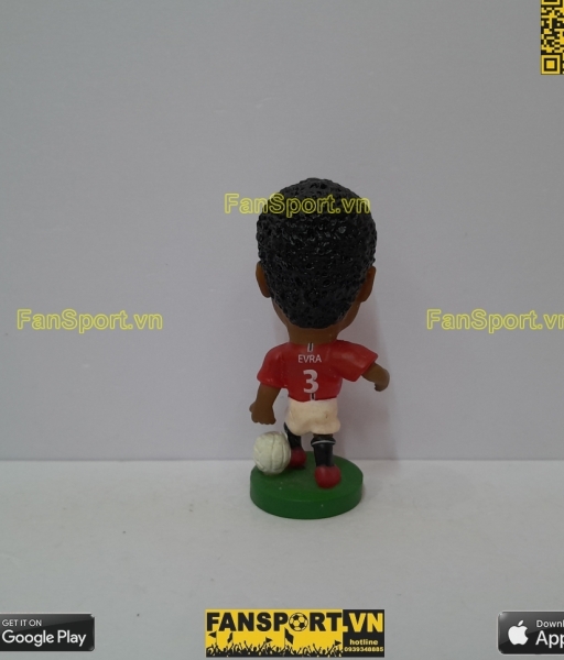 Tượng Evra 3 Manchester United 2007-2008-2009 home corinthian PRO1639