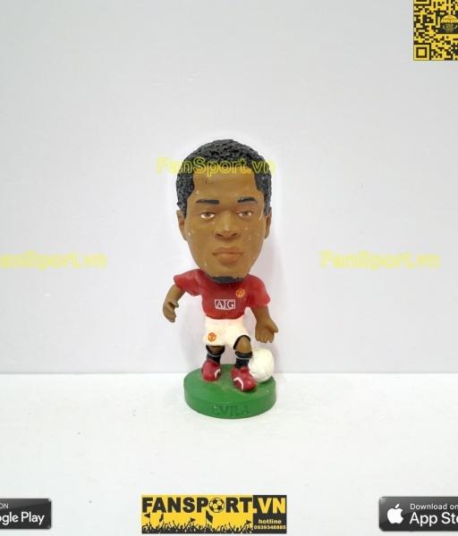 Tượng Evra 3 Manchester United 2007-2008-2009 home corinthian PRO1639