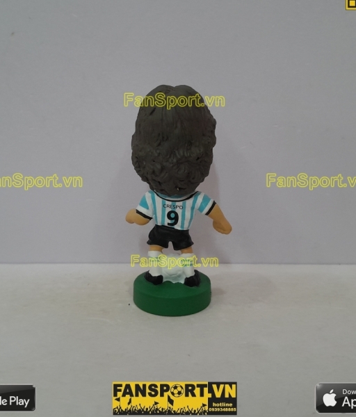 Tượng Hernan Crespo 9 Argentina 2002-2003-2004 home corinthian PRO576