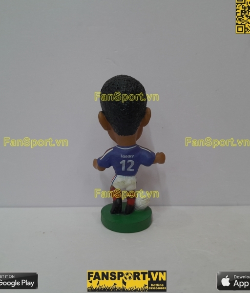 Tượng Thierry Henry 12 France 2002-2003-2004 home corinthian PRO567