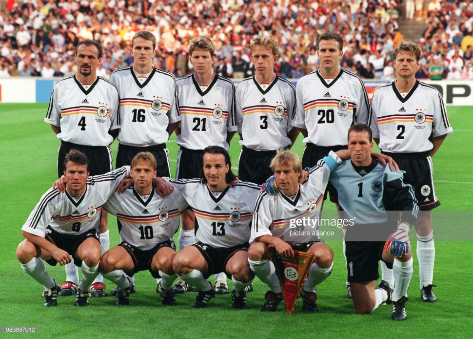 Áo đấu Germany 1998-1999-2000 home shirt jersey white Euro
