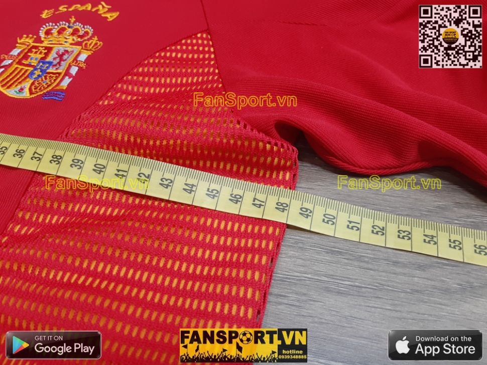 Áo đấu Spain 2002-2003-2004 home shirt jersey red 298547 Adidas