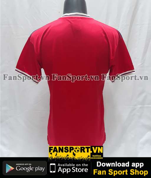 Áo đấu England 1980-1981-1982-1983 away shirt jersey red World Cup