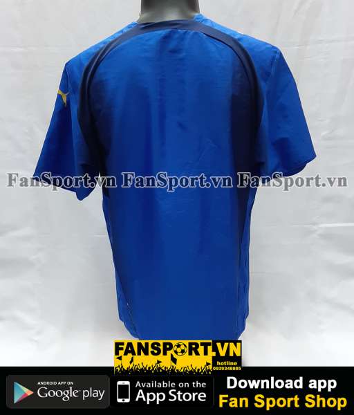Áo đấu Italy 2006-2007-2008 home shirt jersey blue World Cup