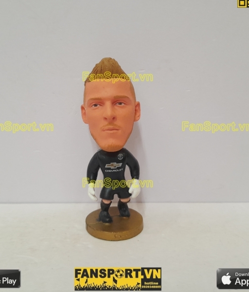 Tượng De Gea 1 Manchester United 2017-2018 goalkeeper GK home soccerwe