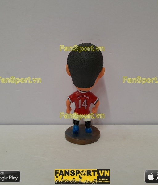 Tượng Hernandez chicharito Manchester United 2014-2015 home soccerwe