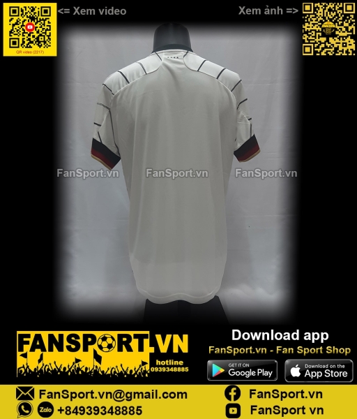 Áo đấu Germany 2019 2020 2021 home shirt jersey white EH6105 Adidas