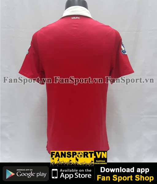 Áo đấu Manchester United 2010-2011 home shirt jersey red
