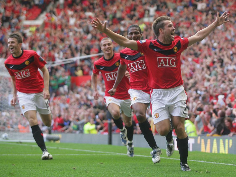 Áo Michael Owen #7 Manchester United 2009-2010 home shirt jersey red