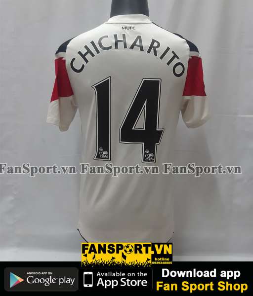 Áo Chicharito 14 Manchester United 2010-2011-2012 away shirt jersey