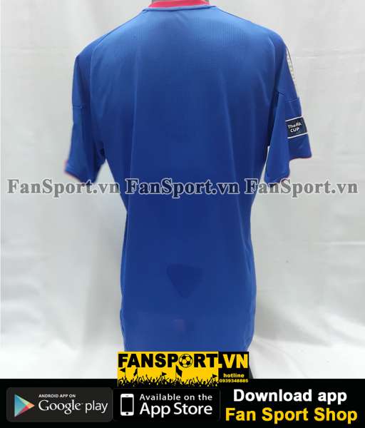 Áo đấu Chelsea FA cup final 2010 home shirt jersey blue 2011