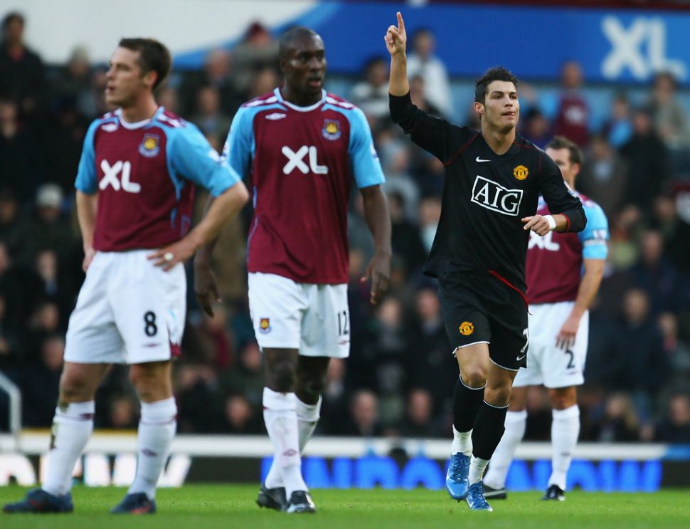 Áo đấu Ronaldo 7 Manchester United 2007-2008 away shirt jersey black