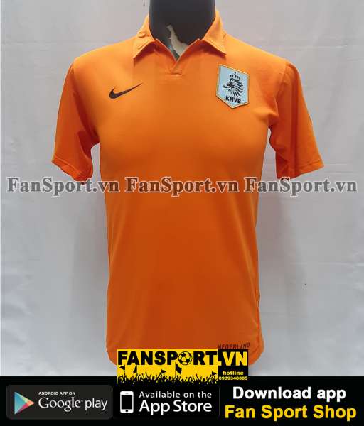Áo đấu Netherlands 2006 2007 2008 home shirt jersey orange Holland