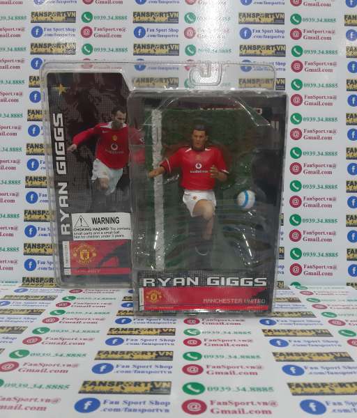 Tượng Giggs #11 Manchester United 2004-2006 home figure FT Champs