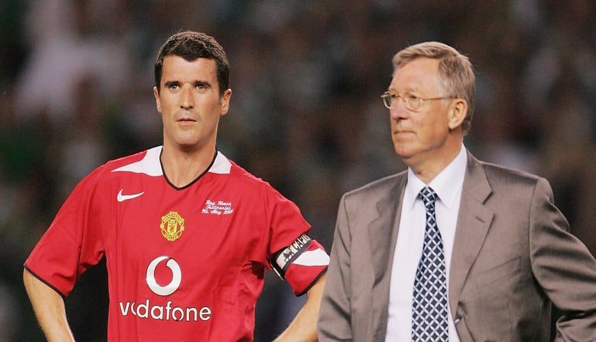 Áo đấu Keane #16 testimonial Manchester United 2006 home shirt jersey