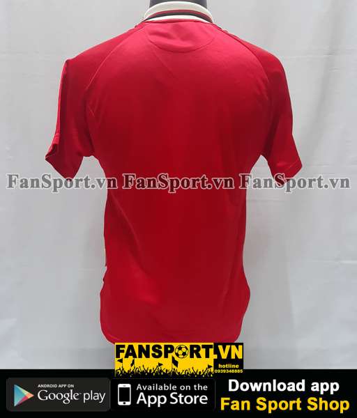 Áo Manchester United 1997-2000 home chữ ký Irwin sign red shirt jersey