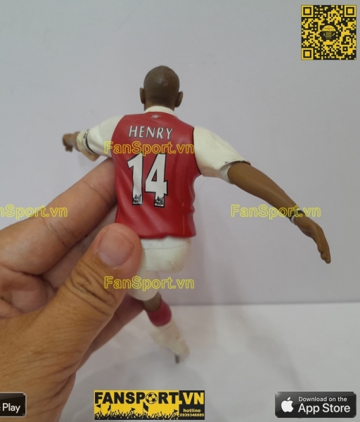 Tượng Thierry Henry 14 Arsenal 2006-2007-2008 home FT Champs figure