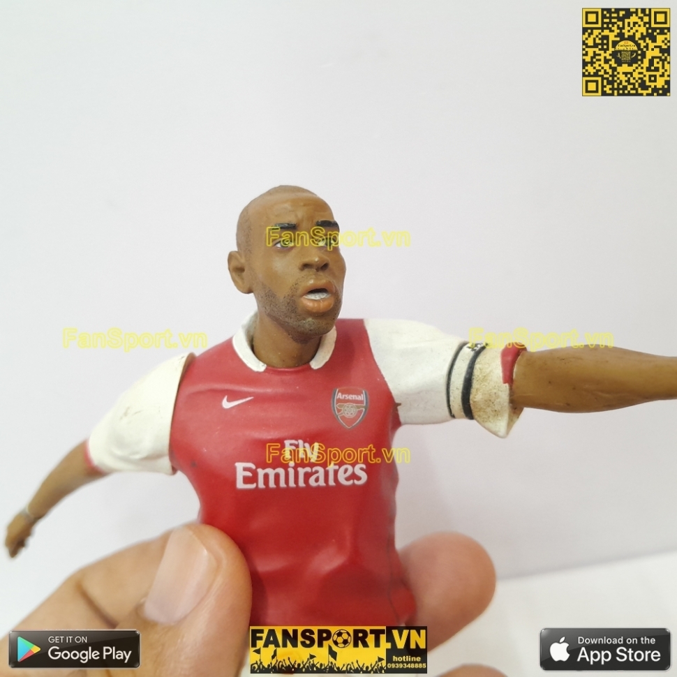 Tượng Thierry Henry 14 Arsenal 2006-2007-2008 home FT Champs figure