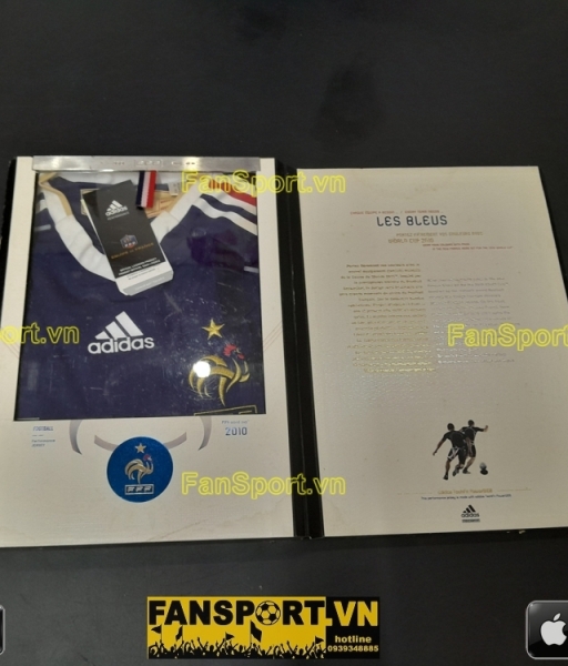 Box France 2009 2010 2011 shirt jersey Adidas P04020 Techfit player