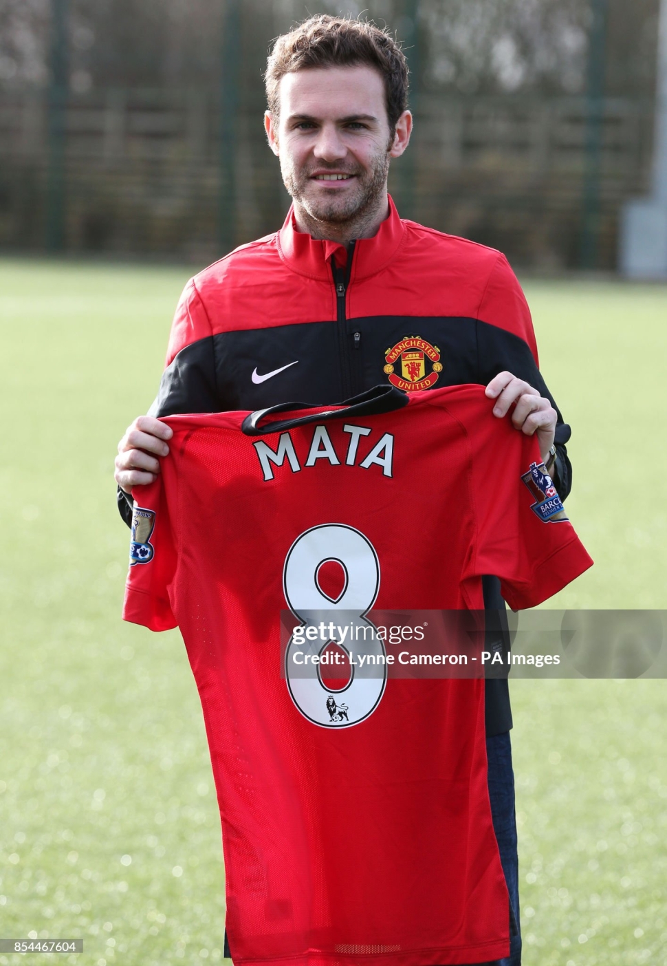 Áo đấu Mata Manchester United 2013-2014 home shirt jersey 532837 Nike
