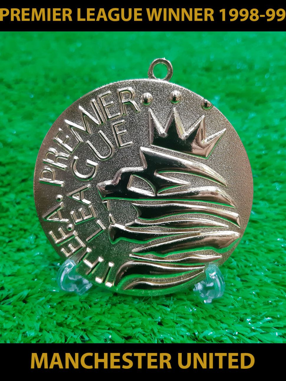 1998-1999 Premiership Manchester United champion winner medal gold