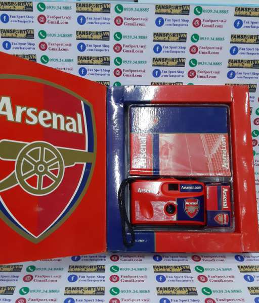 Arsenal gift camera book set box