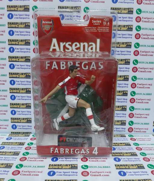 Tượng Cesc Fabregas 4 Arsenal 2008-2009-2010 home FT Champs figure 15