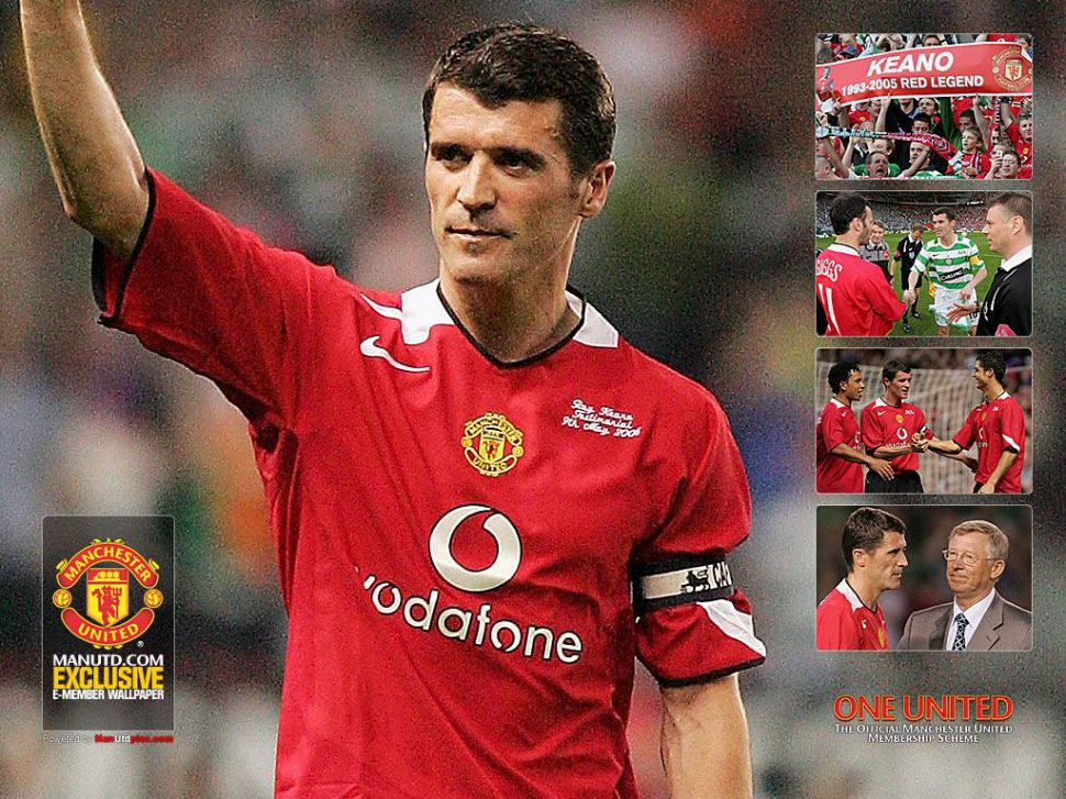 Tượng Keane 16 Manchester United 2004-2005-2006 home figure FT Champs