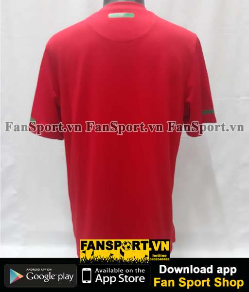 Áo đấu Portugal World Cup 2010 home shirt jersey red 2011 2012