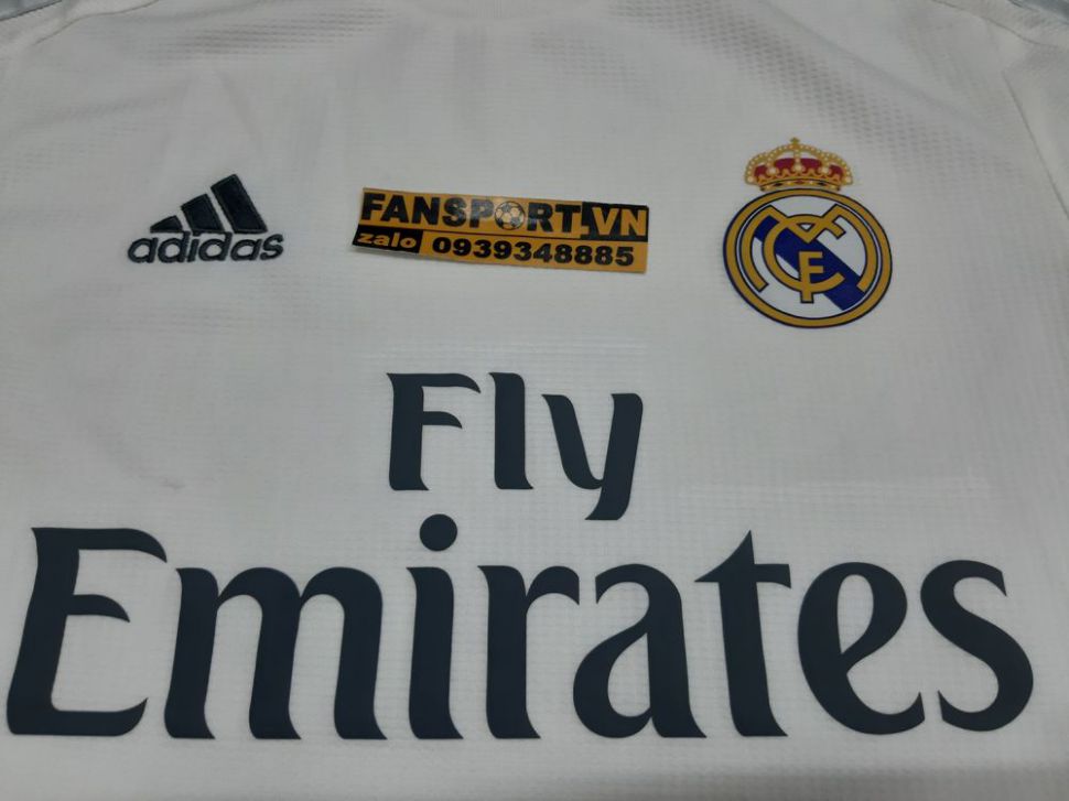 Áo đấu Real Madrid 2015-2016 home shirt jersey white