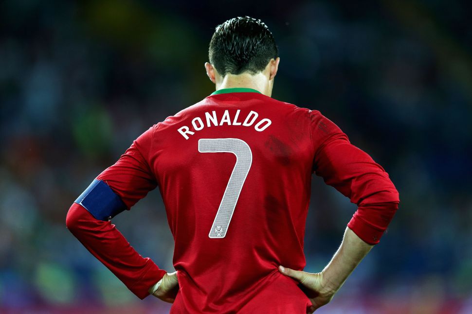 Áo Ronaldo #7 Portugal 2012-2013-2014 home shirt jersey red T-shirt